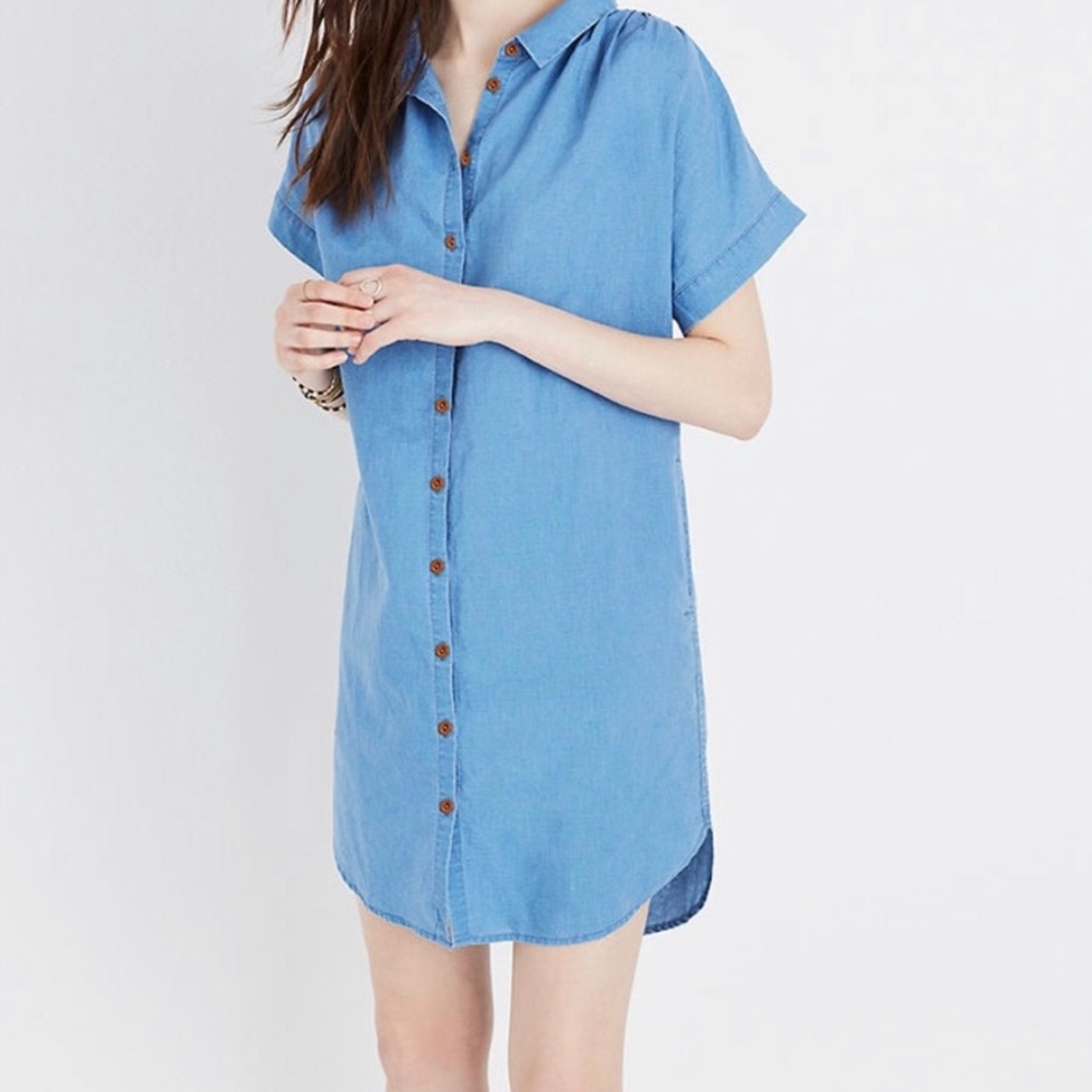 Madewell Denim Central Tshirt Dress NWOT